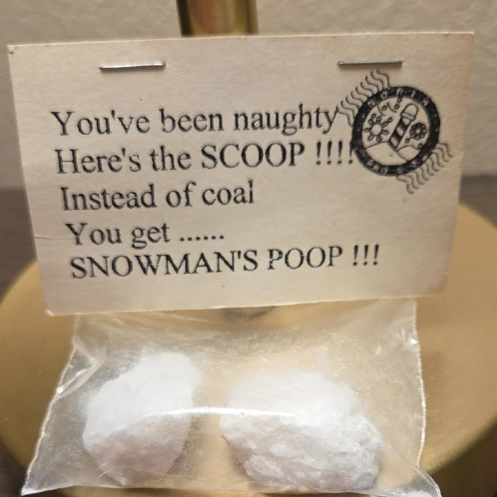 Snowman's Poop Gag Gift